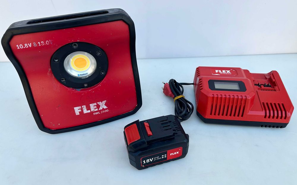 FLEX DWL 2500 - Акумулаторна LED работна лампа 10,8/18V 3000lum