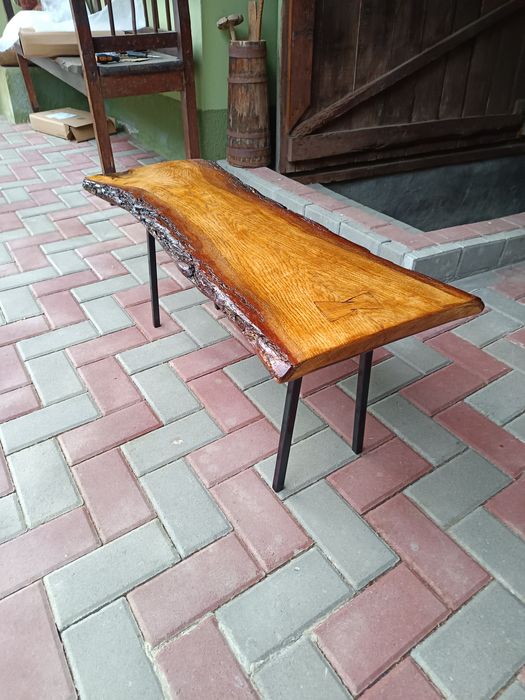 Masa cafea paltin , stejar și larice