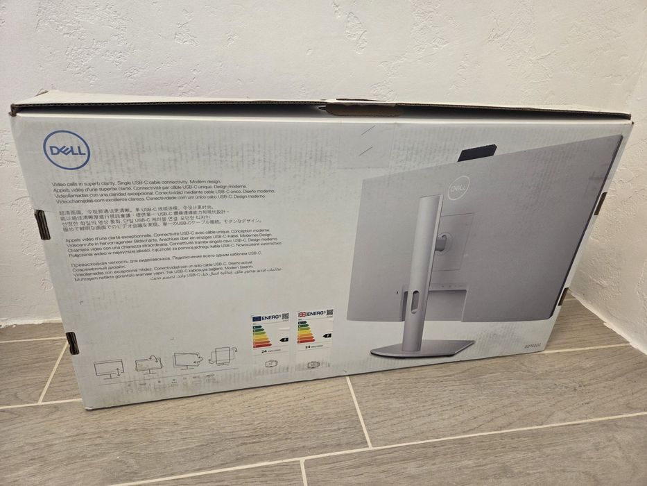 Dell S2722DZ - 27 инчов уникален монитор с вградена камера и високогов