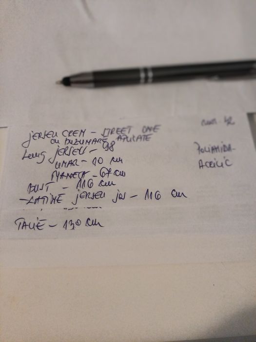 Jerseu crem Stret One marimea 42