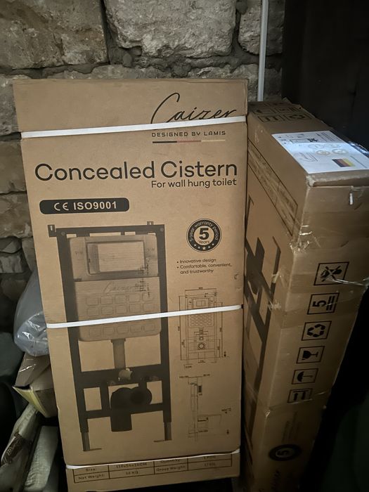 Продам унитаз с инсталяцией Caizer