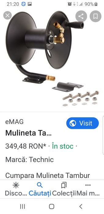 Karcher.mulineta pentru ,si cu,furtun de presiune