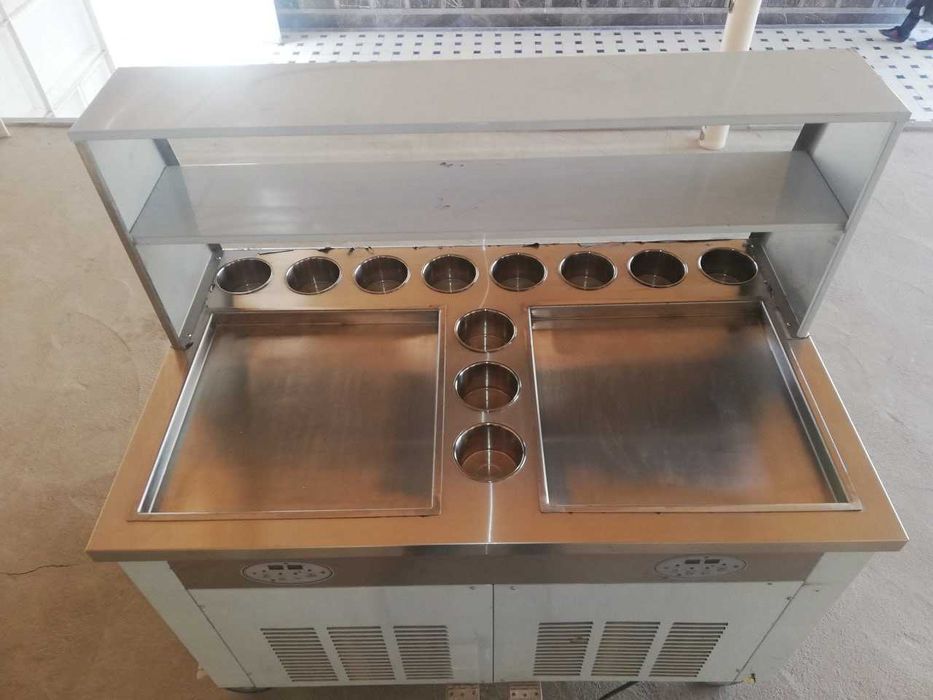 Roll muzqaymoq apparat/Жареное Ролл мороженое аппарат