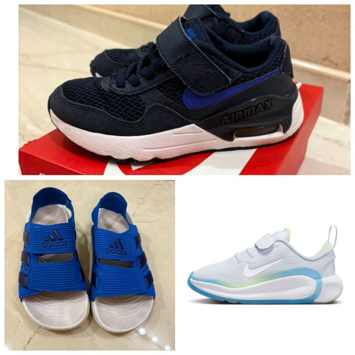 Маратонки и сандали найк и адидас