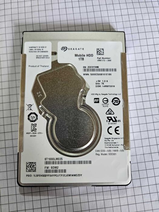 Hard disk 1 TB Seagate BarraCuda