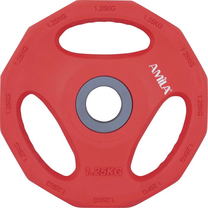 Цветни Дискове ø30 мм, Тежести за Pump Set AMILA 2 × 1.25 кг, Аеробика