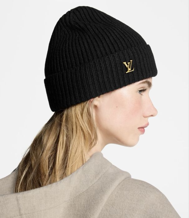 Căciulă LV Spark Beanie – Neagră, Cașmir