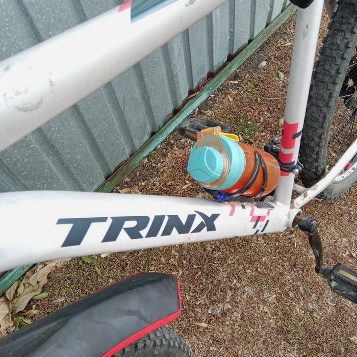 Велосипед trinx серый