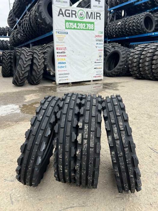 Cauciucuri noi 6.00-16 cu 12 pliuri pentru tractor fata marca PANTHER