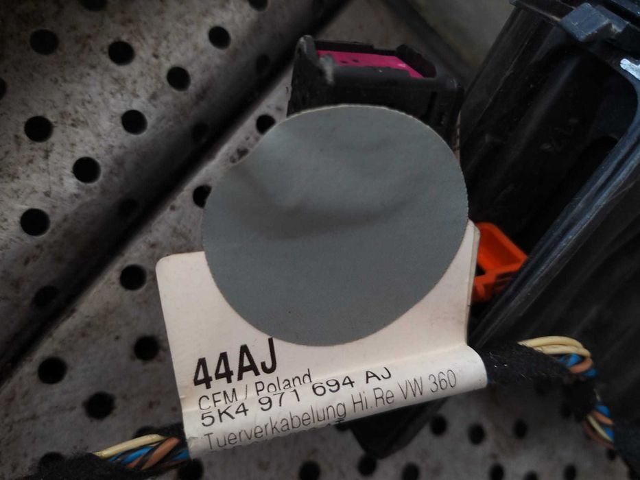 Cablaj instalatie electrica usa dreapta spate vw golf 6 5k scurt 5k4971694aj