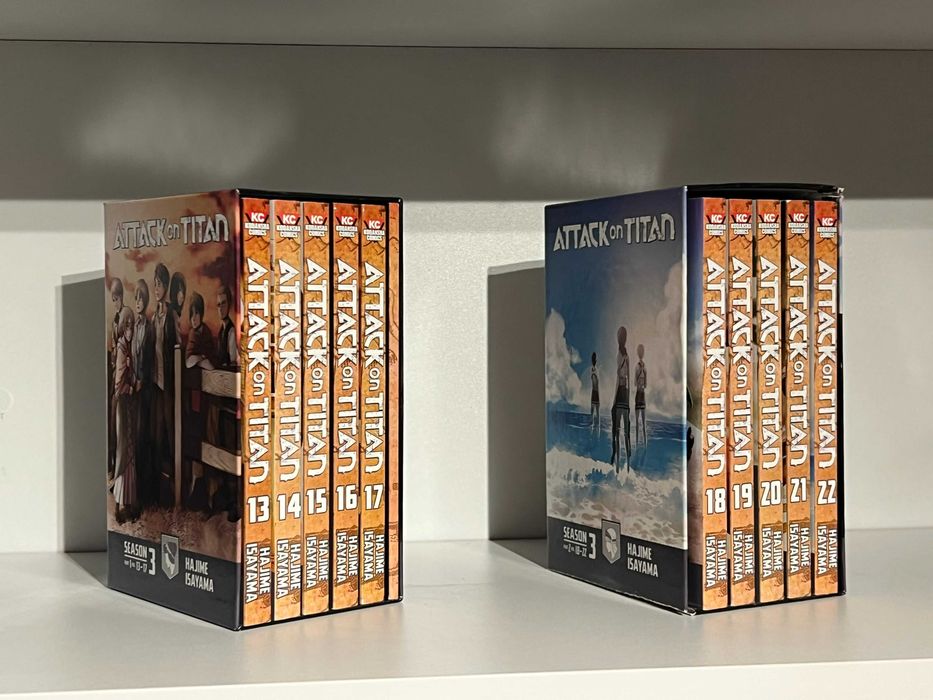 Attack on Titan manga – colecție completă – stare foarte bună
