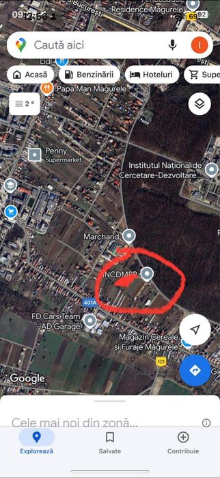 Vand Teren Magurele, Ilfov, 400mp