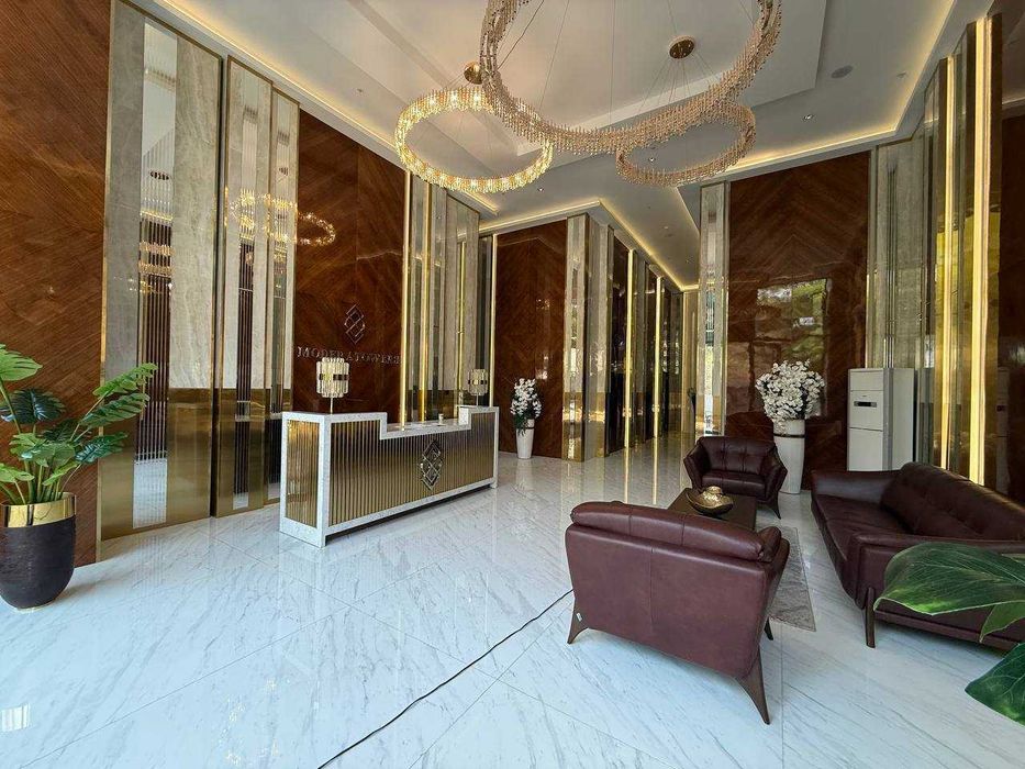 2-комнатная квартира с видом на Mirabad Avenue в ЖК Modera Towers