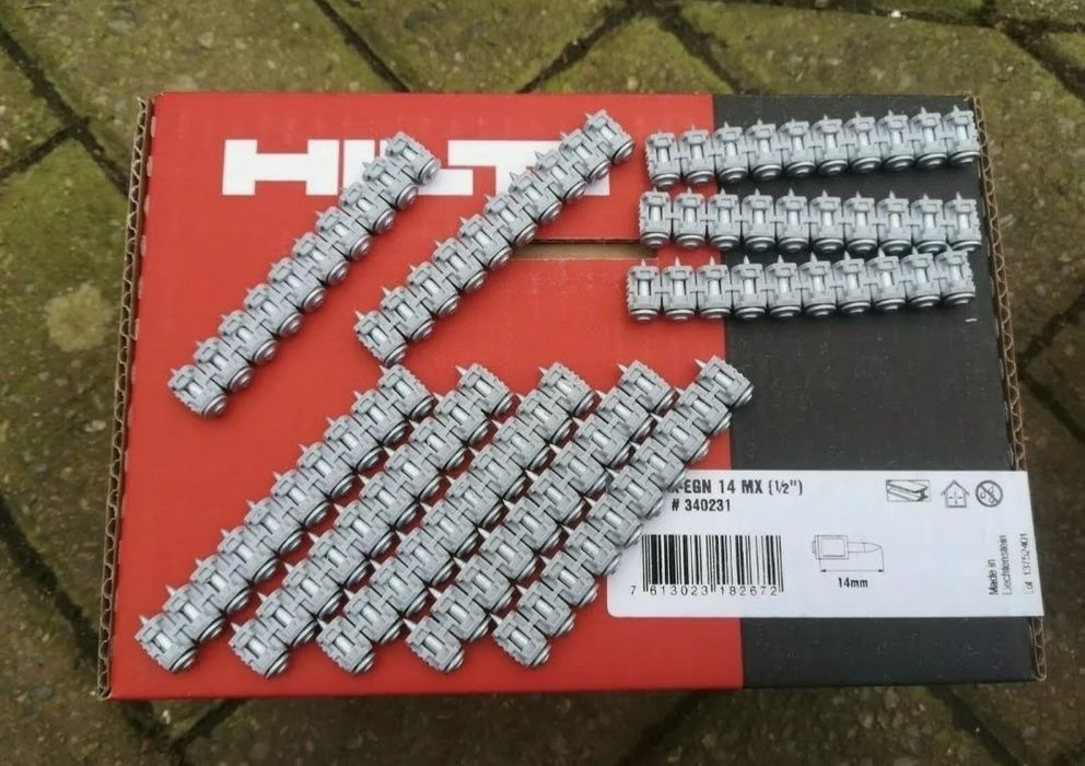 Оргинални Hilti Хилти GX100 GX120 GX3 газ пирони бетон метал гвоздеи