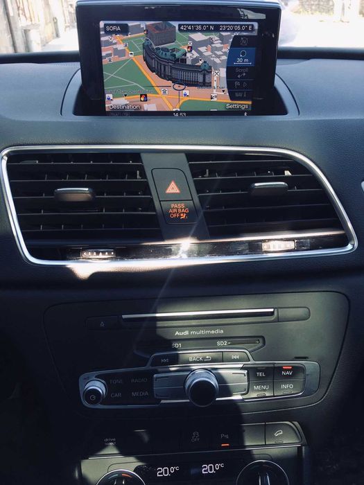 Audi RMC 2024 Sd Card MMI Map Update Обръщане Регион в Европейски