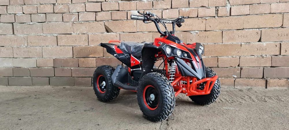 ATV 1000w nou cu garanție faruri led frâne pe disc viteza limitabilă