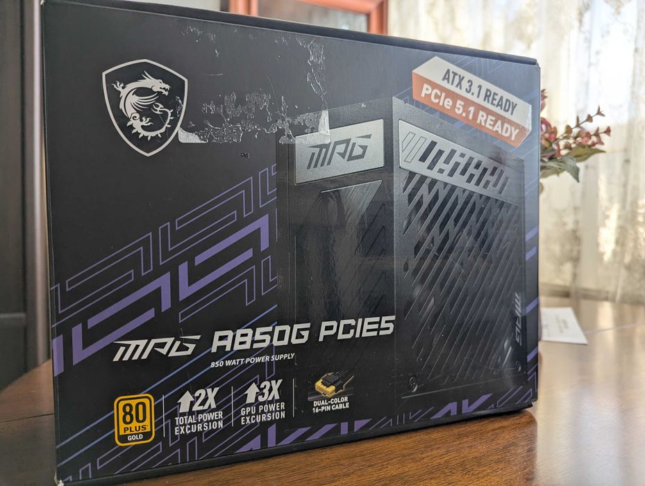 Sursa  MSI Mag A850G modulara atx 3.1 pcie 5.1