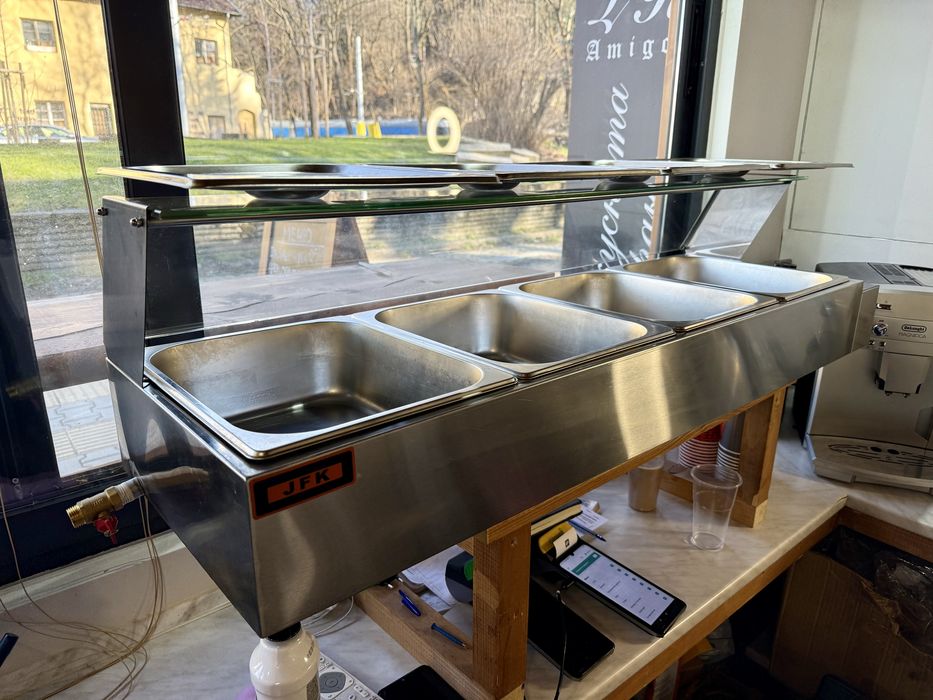 Бен Мари Топло - водна баня - 4 тави