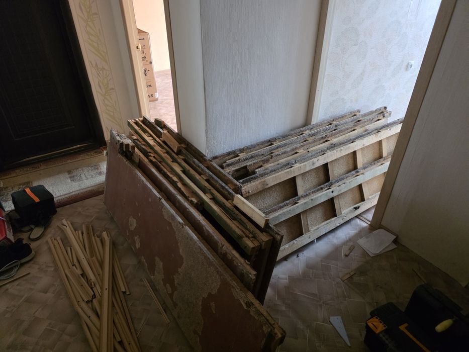 Пол из доски, ДСП