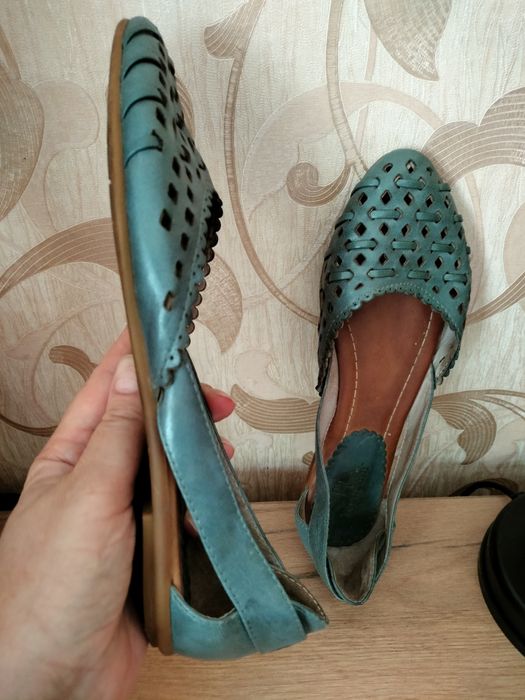 Продам балетки, кожа