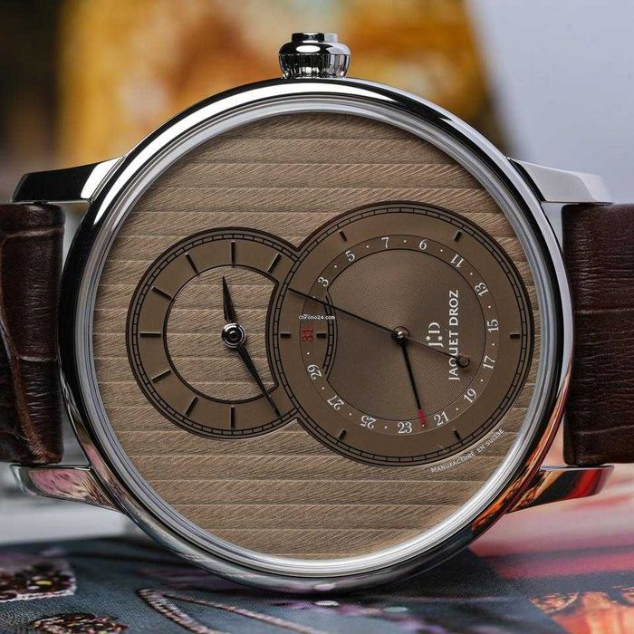 НОВ Jaquet Droz Grande Seconde Quantieme 43mm