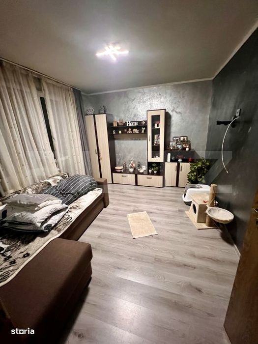 Apartament de 2 camere, 46 mp, balcon, zona Piata Abator