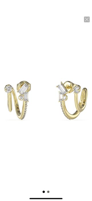 Обеци Guess златисти