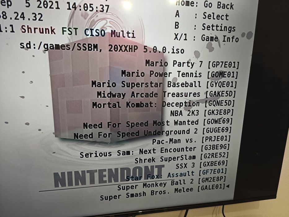 Nintendo Wii HD + GameCube (64GB) прошитая