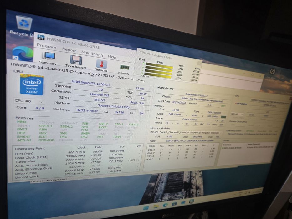 Server Supermicro 1U Xeon Ideal HomeLab NAS Proxmox Synology 680W 80+ gold