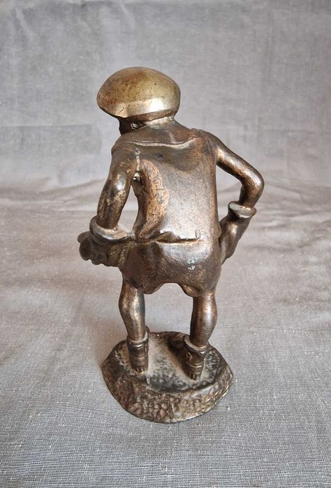 Вратарь.  НИМОР. бронза. СССР.