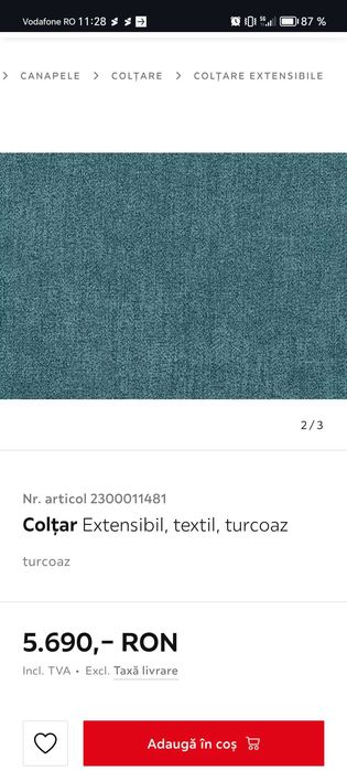 Vand coltar extensibil XXXLUTZ