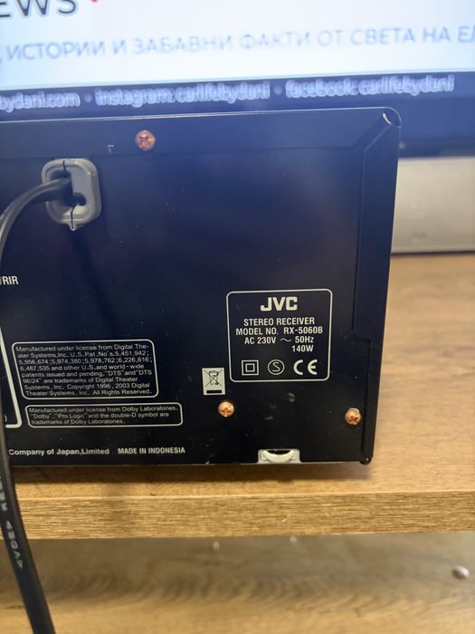 Приемник за домашно кино JVC RX-5060B