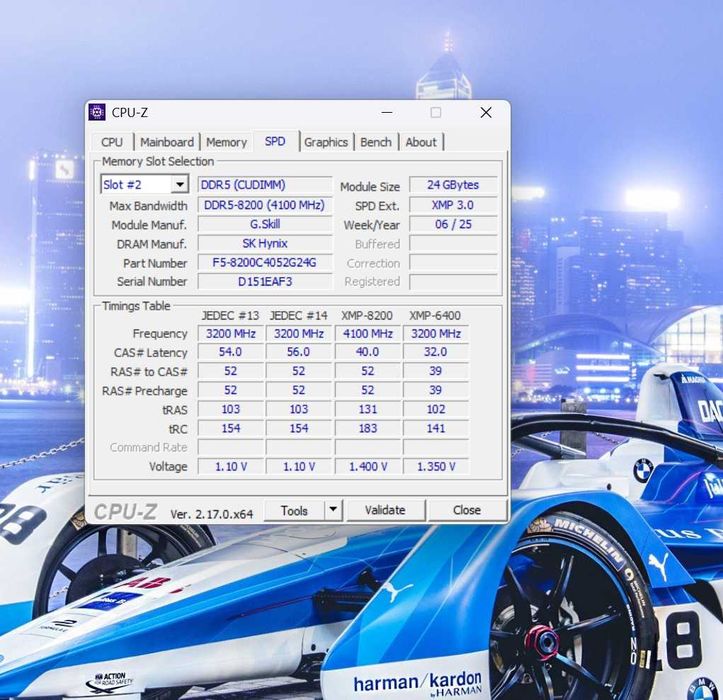 Рам памет G.Skill Trident Z5 CK RGB DDR5 8200MHz 2x24GB CU-DIMM