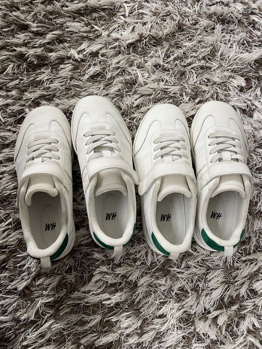 Adidasi albi H&M nr 32