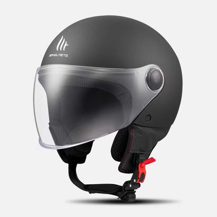 НОВА КАСКА MT Street S Отворена каска Матово черно