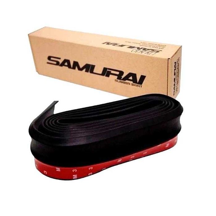 Универсален лип спойлер за брони SAMURAI - Черен