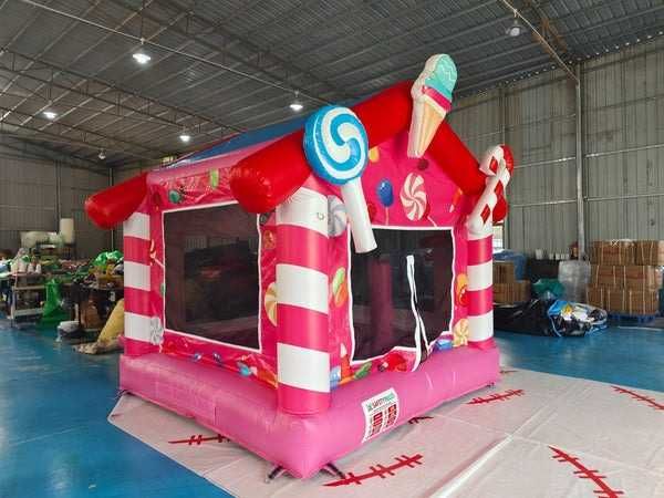 Детски надуваеми батути с пързалки за игра