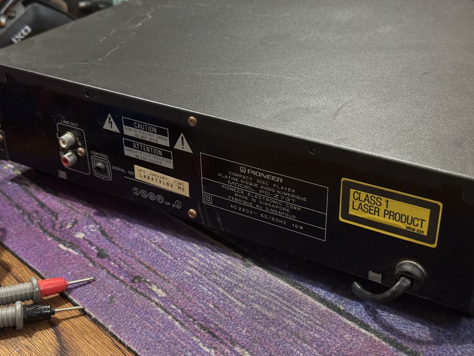 CD плейър Pioneer PD-Z73T – за части/ремонт