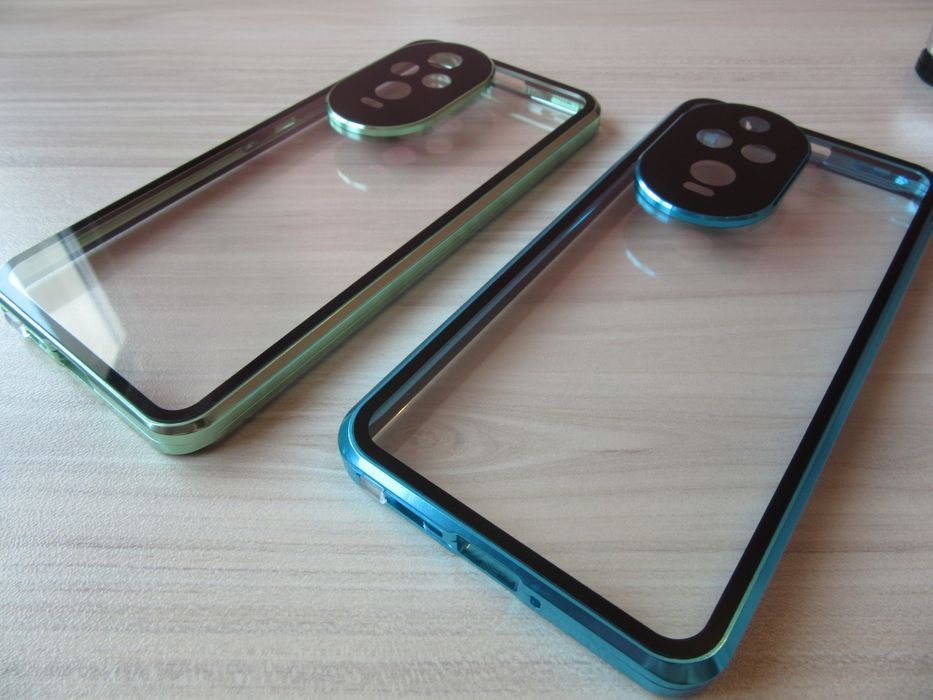 Honor 200 / 200 Pro / Двоен 360 градуса магнитен кейс камера протектор