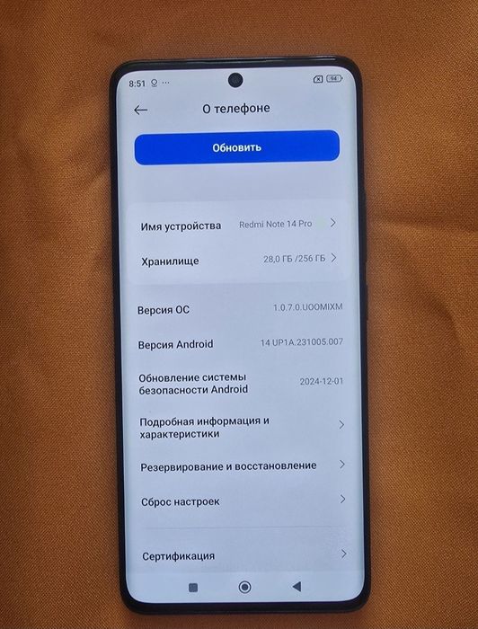 Новый Redmi Note 14 Pro 256Gb с гарантией
