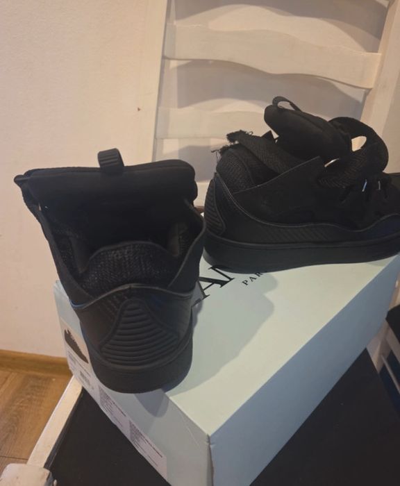 Lanvin curb sneakers