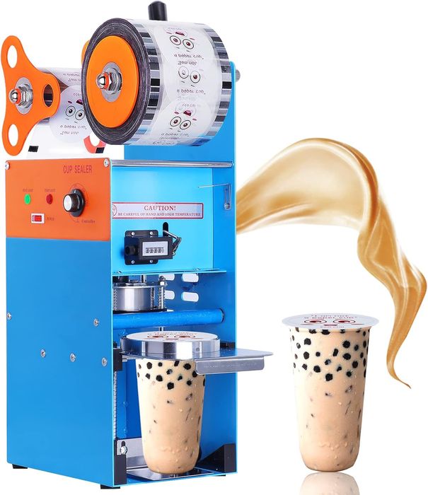 Аппарат для запайки стаканов.  Stakan qadoqlash aparati. Cup sealer.