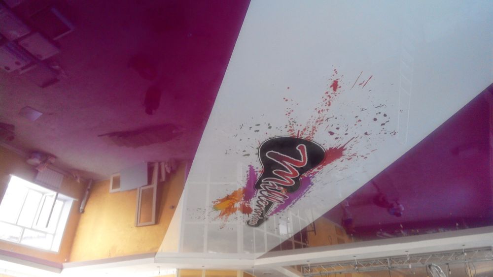 Натяжные потолки