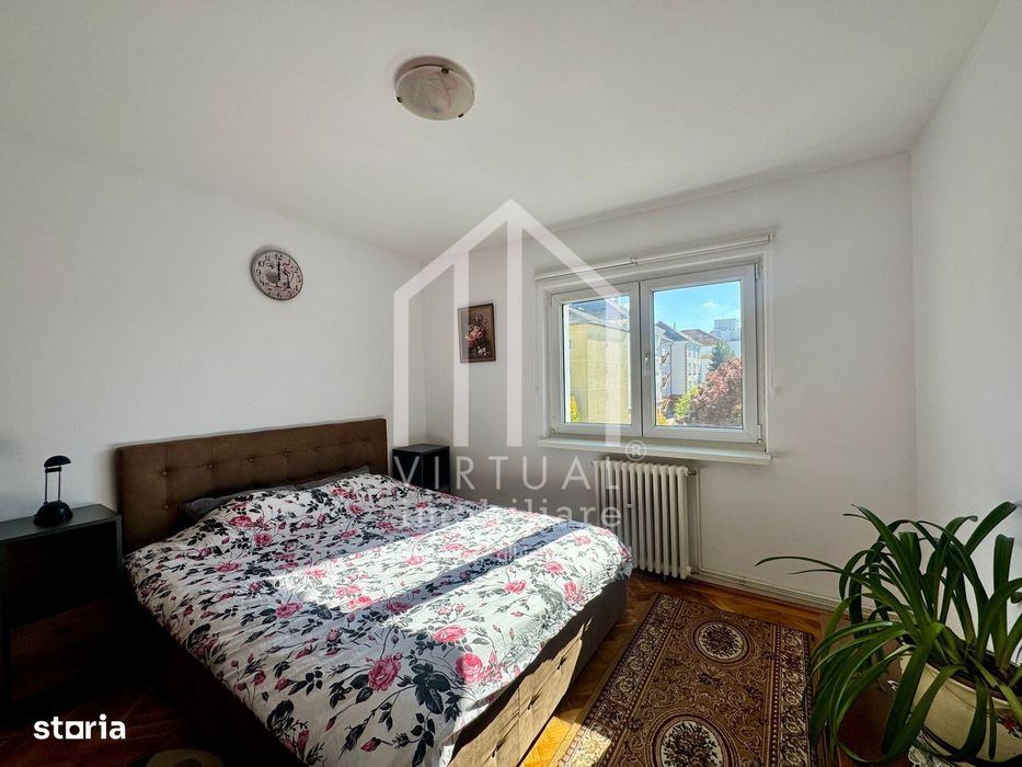 Apartament cu 4 camere, 80mp utili + 2 balcoane, etaj 3 - C. Dumbravii