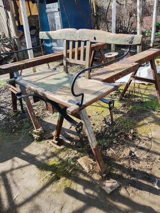 Седалка антика от каруца