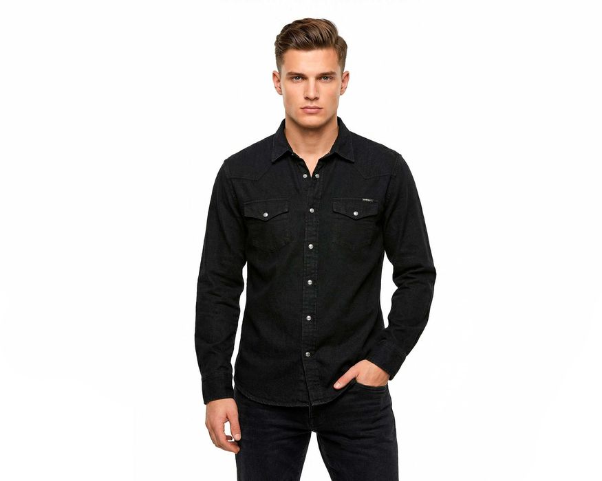 DIESEL Оригинална мъжка риза размер L