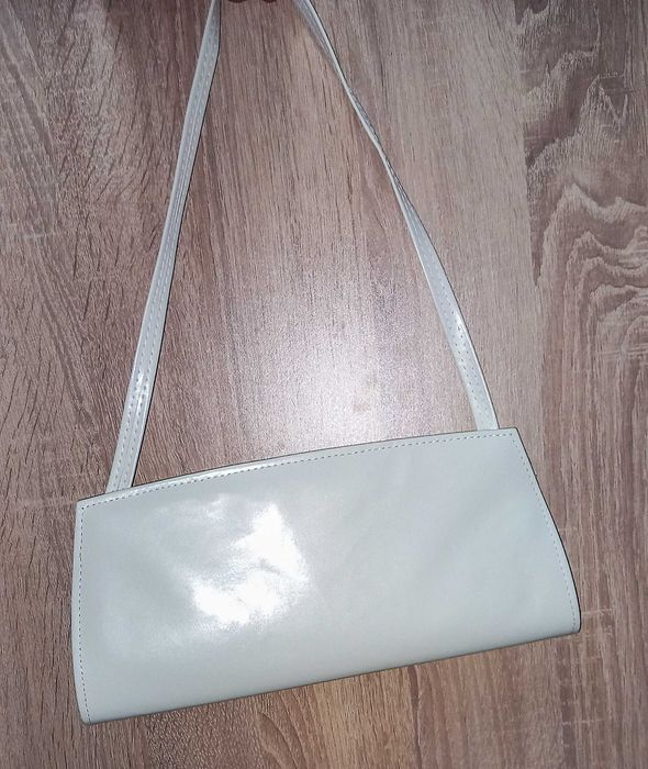 Официална бяла чанта