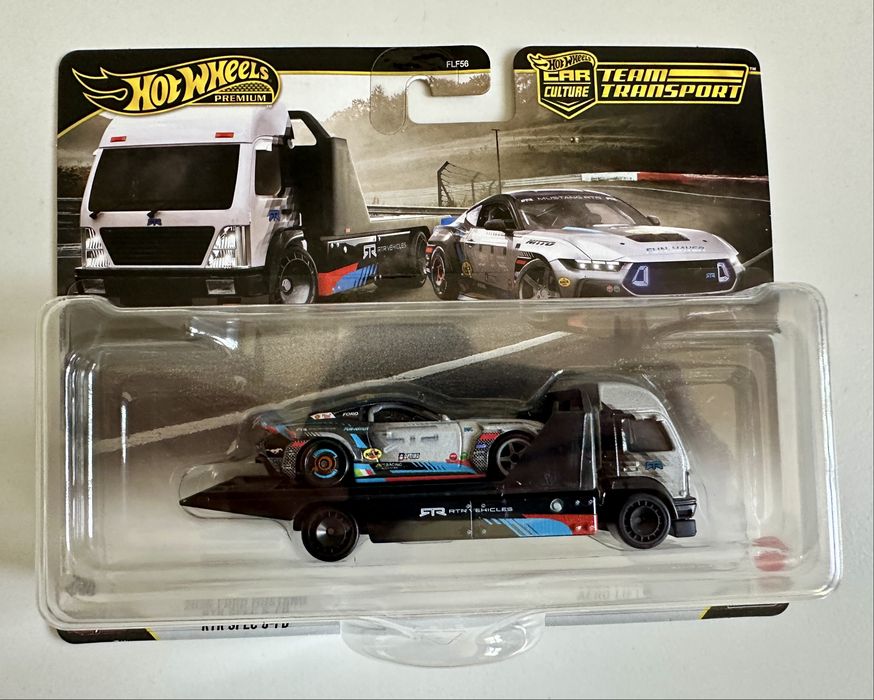 Hot Wheels Team Transport Ford Mustang 2024 RTR Spec 5-FD Aero Lift