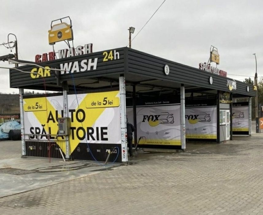 Vand spalatori auto self  totul la gata