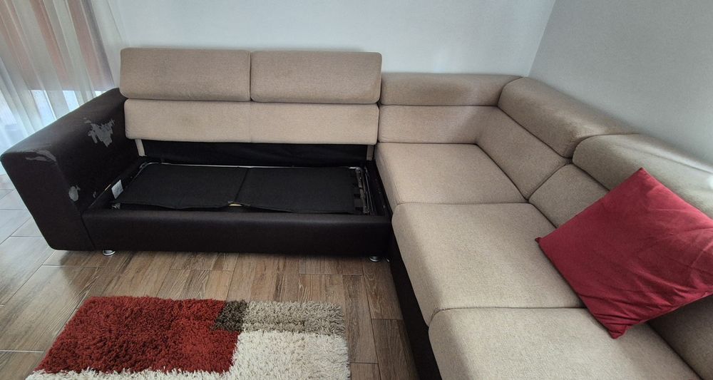 Vand coltar extensibil pentru living